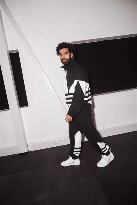 Mo Salah Looks Boss In The New Adidas Trefoil Collection - GQ Middle East