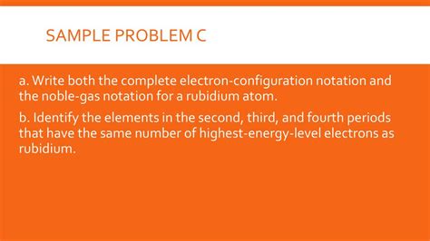 Electron Configurations - ppt download