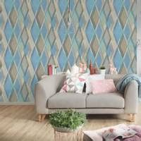 Shop B&Q Geometric Wallpaper up to 55% Off | DealDoodle