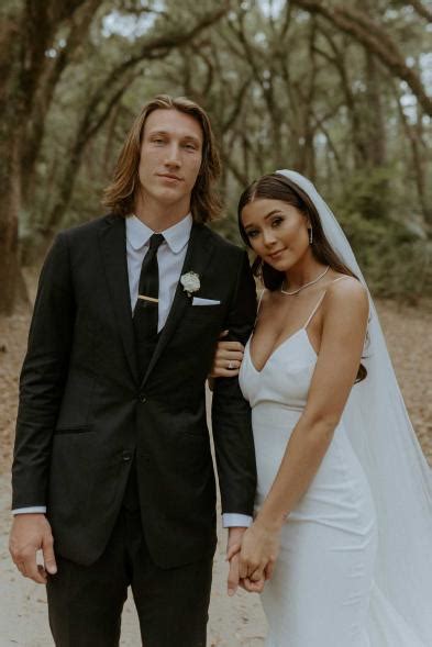 Photos: Inside Trevor Lawrence's wedding to Marissa Mowry