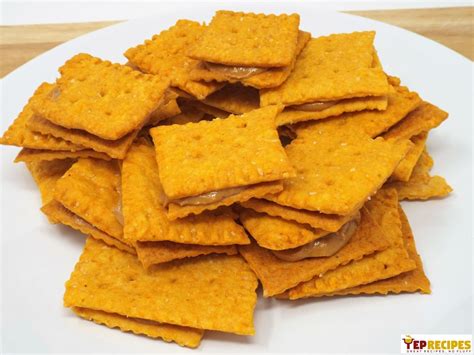 Homemade Peanut Butter and Cheese Crackers Recipe | YepRecipes