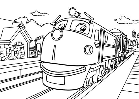 Chuggington coloring pages to download and print for free