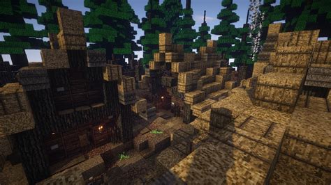 Meriadoc, a Celtic village Minecraft Map