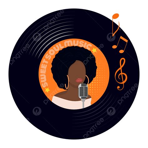 Phonograph Record Vector Design Images, Sweet Soul Music In Phonograph ...