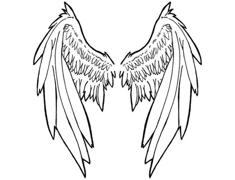 Angel Wings Tattoo Stencil, Angel Wings Drawing, Wings Art, Tattoo Stencils, Tattoo Sketches ...