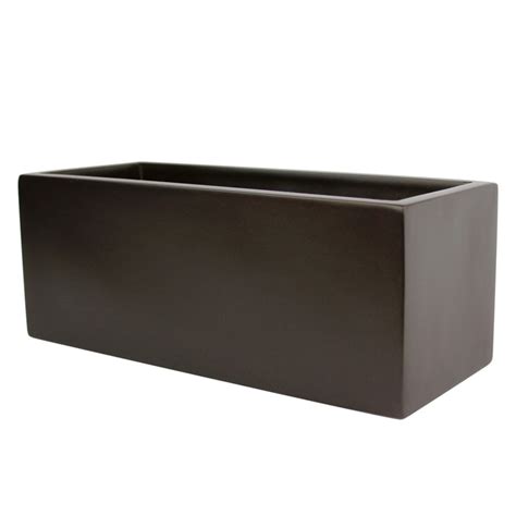 Root and Stock Belmont Rectangle Fiberglass Planter Box - Walmart.com