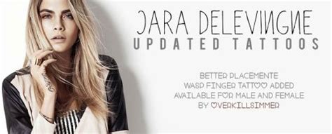 Cara Delevingne Updated Tattoos | Cara delevingne, Cara, Tattoos