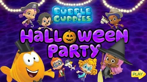 Bubble Guppies Halloween Party Game Nick Jr