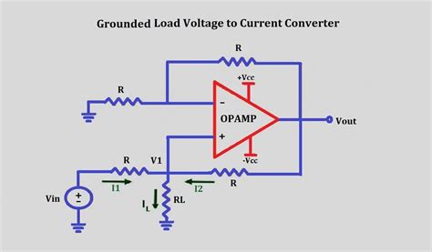 Voltage to current converter OPAMP circuit » Hackatronic