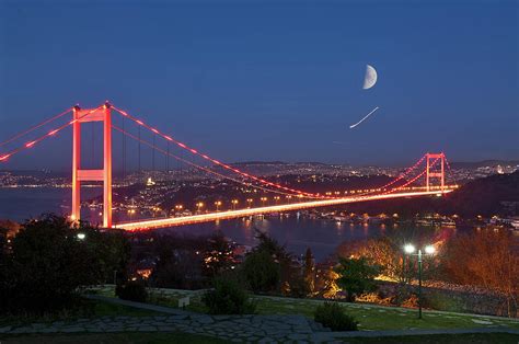 Fatih Sultan Mehmet Bridge Photograph by Salvator Barki - Pixels