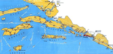 Dubrovnik Map For Print