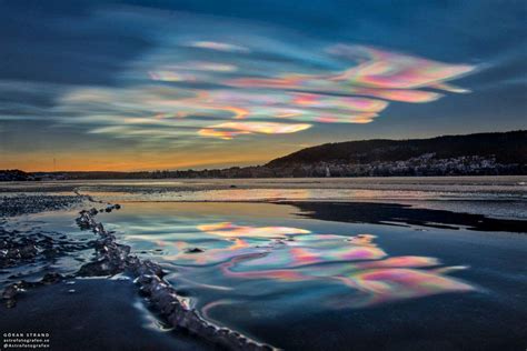 Iridescent Clouds over Sweden | WordlessTech | Astronomy pictures ...