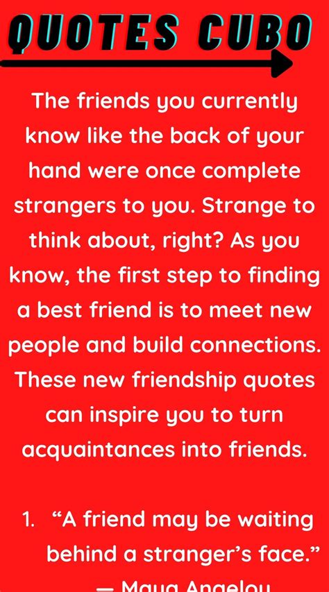 New Friendship Quotes for Building Connections