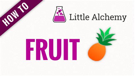 fruit - Little Alchemy Cheats