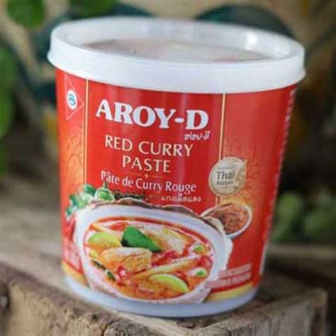 Thai Red Curry Paste : Hand Brand Aroi Thai