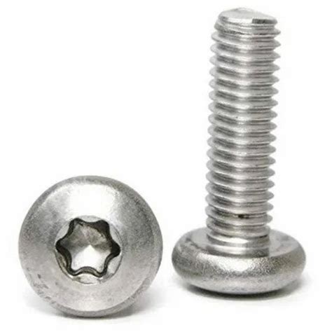 Stainless Steel Torx Pan Head Machine Screw, For Industrial, Size: Various Sizes at Rs 5/piece ...