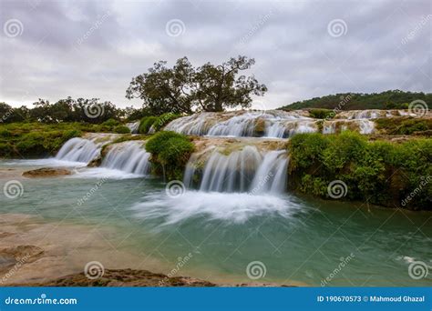 Darbat Waterfalls, Salalah, Sultanate of Oman Stock Image - Image of ...