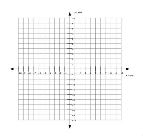Printable Graph Paper With Axis And Numbers - 2023 Calendar Printable