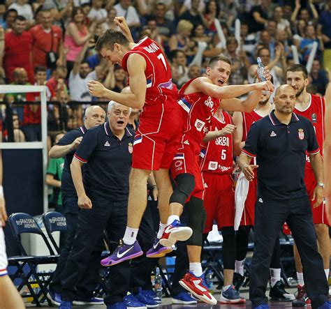 Serbia National Basketball Team Rio 2016 FIBAOQT Be