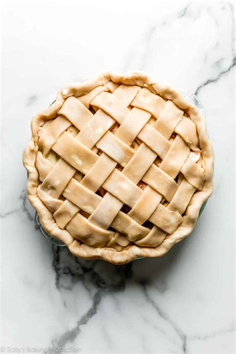 How to Lattice Pie Crust (Easy Video Tutorial) - Sally's Baking Addiction