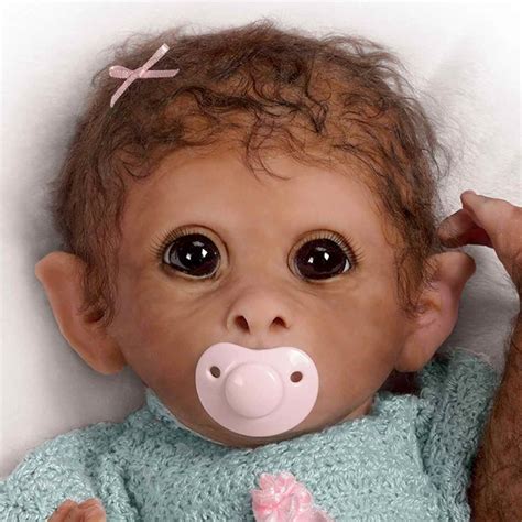 Ashton Drake “Clementine Needs A Cuddle” Baby Monkey Doll Review - World Reborn Doll