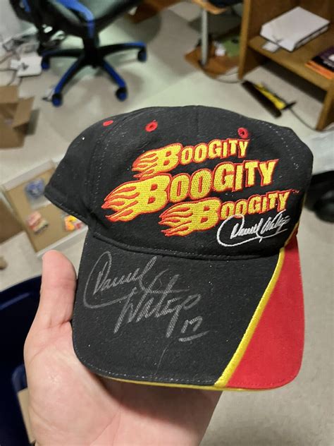 Darrell Waltrip Boogity Boogity Boogity Autograph Hat | eBay