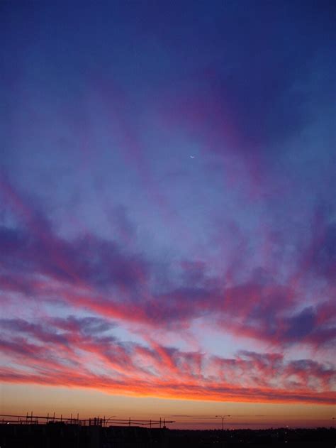 Free picture: currambine, sunset, spray, clouds, western, Australia