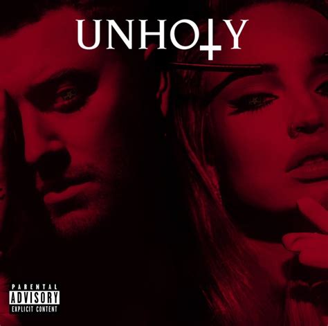 Sam Smith ft. Kim Petras Unholy Album Cover | Sam smith, Sam smith ...