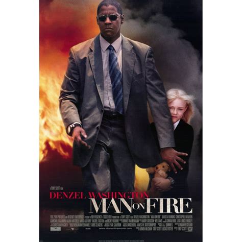 Man on Fire (2004) 27x40 Movie Poster - Walmart.com - Walmart.com