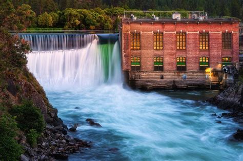 Nine Mile Dam, Spokane [1920x1275] : wallpapers