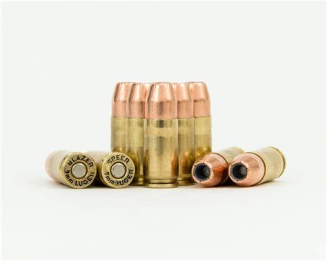 9mm Luger Personal Defense Ammunition with 115 Grain Sierra Hollow ...