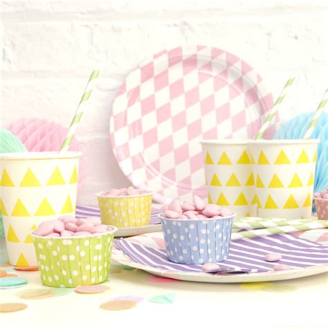 Pastel Party Tableware Set By Peach Blossom | notonthehighstreet.com