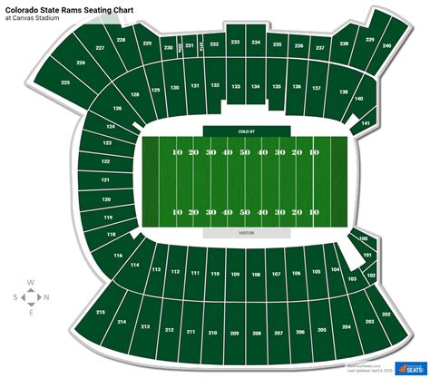 Colorado State University New Football Stadium Seating Chart ...