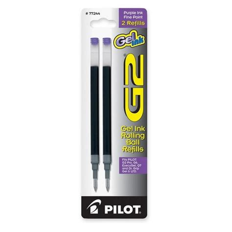 Pilot G2 Premium Gel Ink Pen Refills, 2 / Pack (Quantity) - Walmart.com - Walmart.com