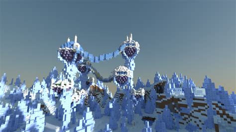 Ice Spikes Habitation Minecraft Map