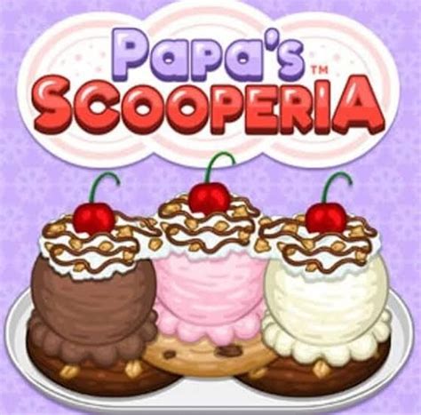 Papa’s Scooperia: How to play this yummy game