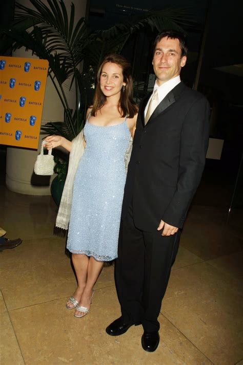 Jennifer Westfeldt and Jon Hamm in 2002 | Celebrity Couples' First Red ...