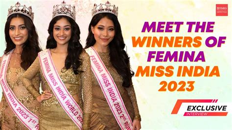 Meet The Winners of Femina Miss India 2023 | Beauty Pageants - Times of India Videos