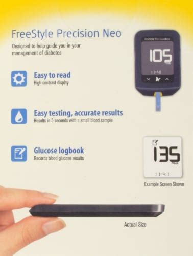 FreeStyle Precision Neo Blood Glucose Meter Kit, 1 ct - Ralphs