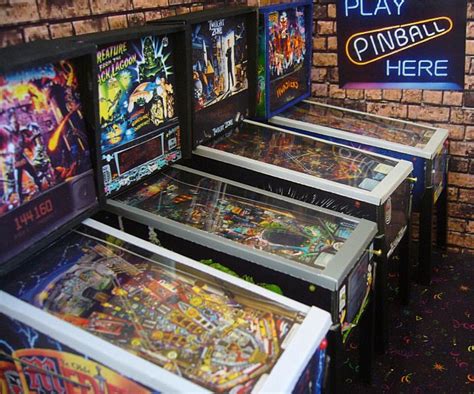 Mini Replica Pinball Arcade Machines