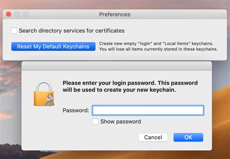 How to Reset Keychain Password on Mac | Nektony