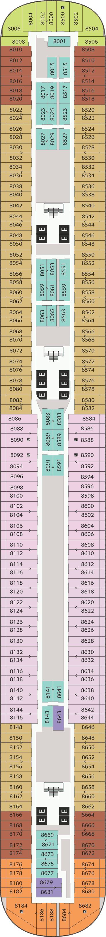 Disney Fantasy deck plans - Cruiseline.com