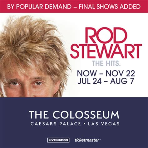 Sir Rod Stewart Announces Final Shows of His Critically Acclaimed 13 ...