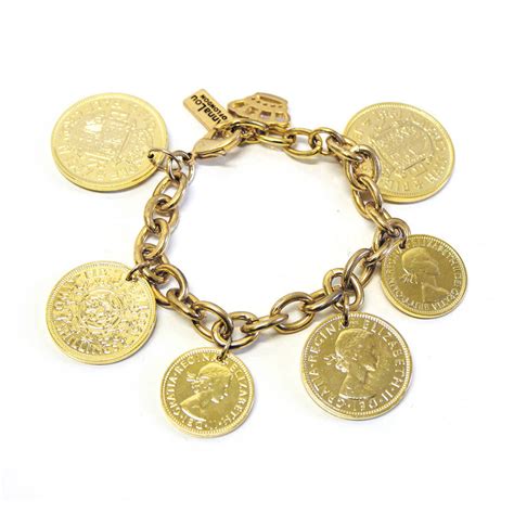 Coin Bracelet By Anna Lou of London | notonthehighstreet.com