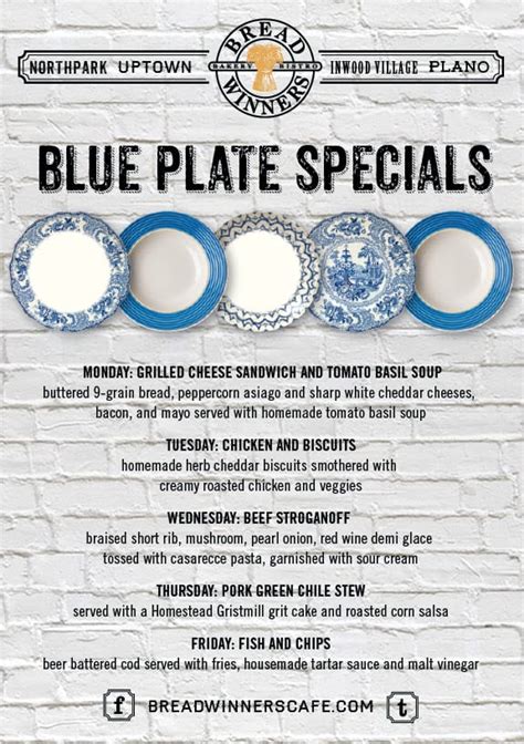 Bread Winners rolls out new Blue Plate Specials, fall menu • EscapeHatchDallas EscapeHatchDallas