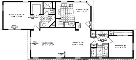 Great 2 Bedroom Mobile Home Floor Plans - New Home Plans Design