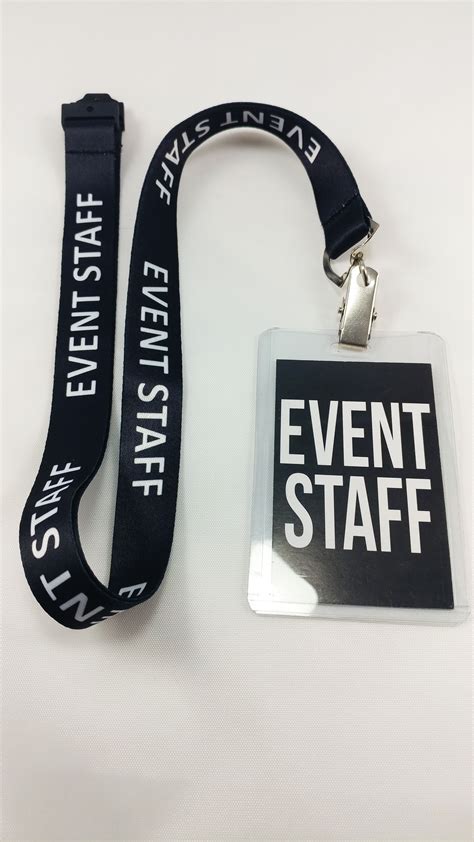 Event Staff Badge Template