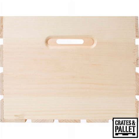 Crates and Pallet Wood Crate, Large - Walmart.com