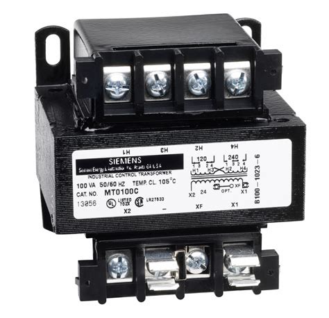 SIEMENS Control Transformer, 240V AC, 480V AC, 24V AC, 75 VA - 44F404|MT0075B - Grainger