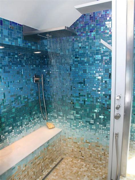 The Beauty Of Glass Bathroom Tile - Home Tile Ideas